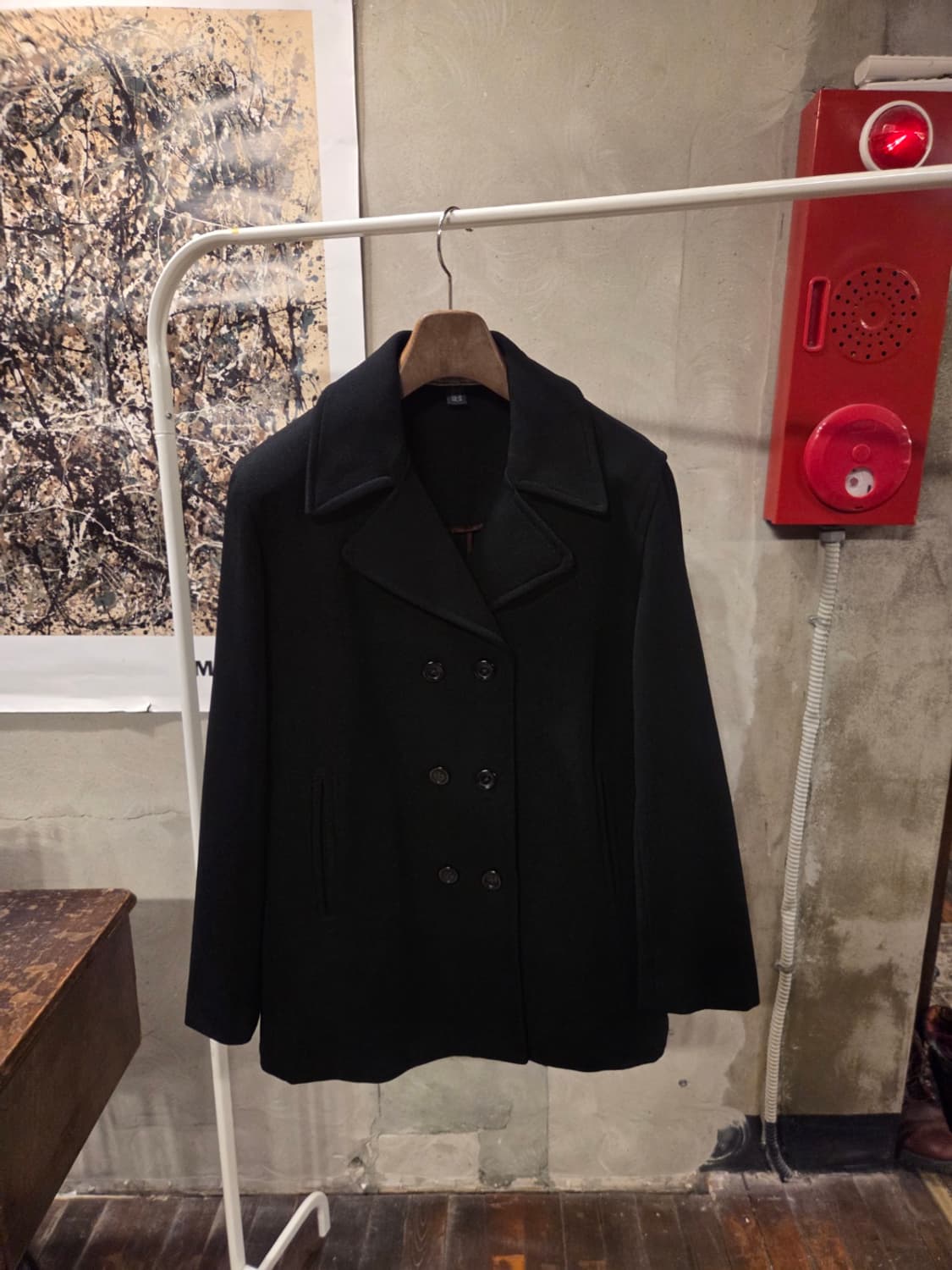 90'S 아르마니진 피코트 상품이미지1