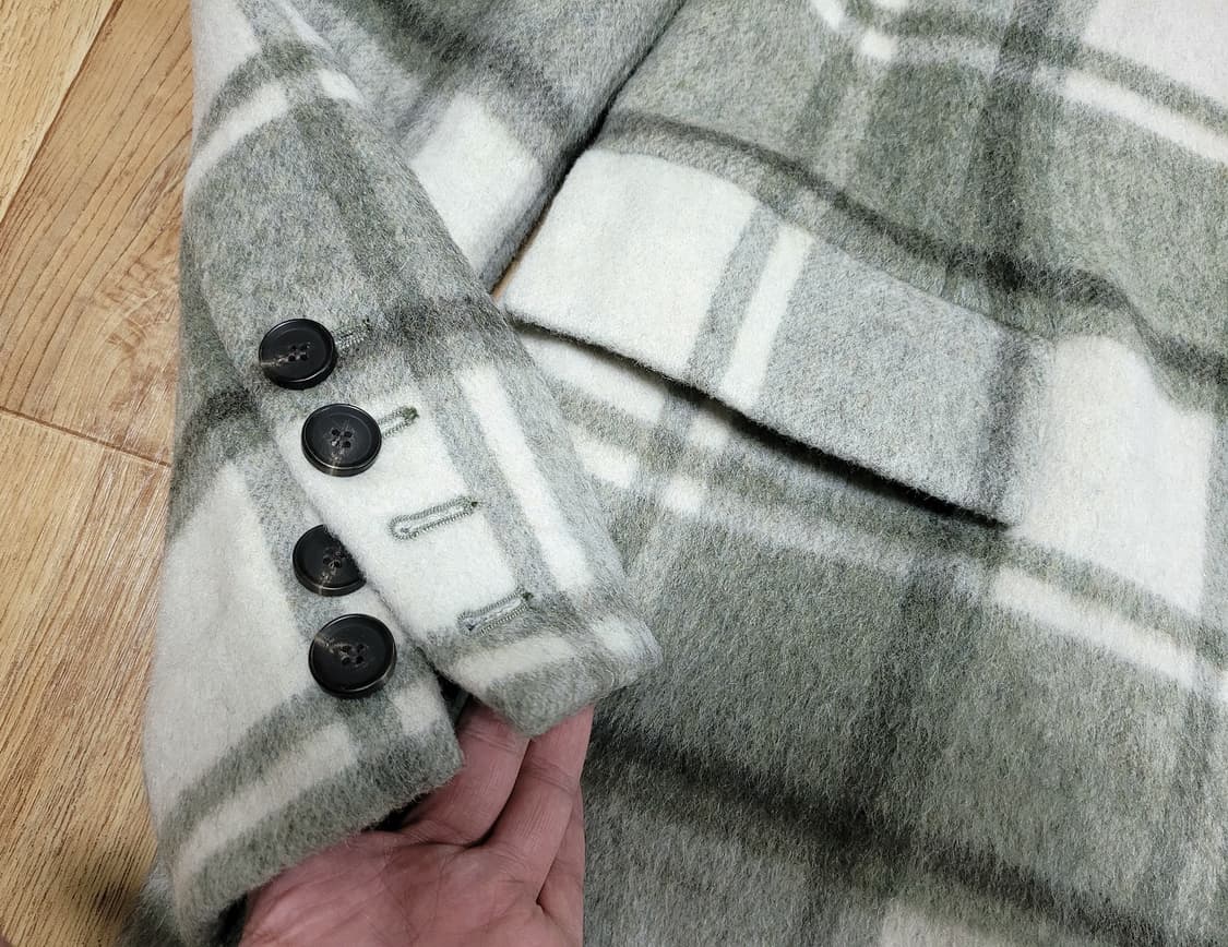 러브패리스(Loveparis) 체크 울코트 55 새상품 상품이미지4