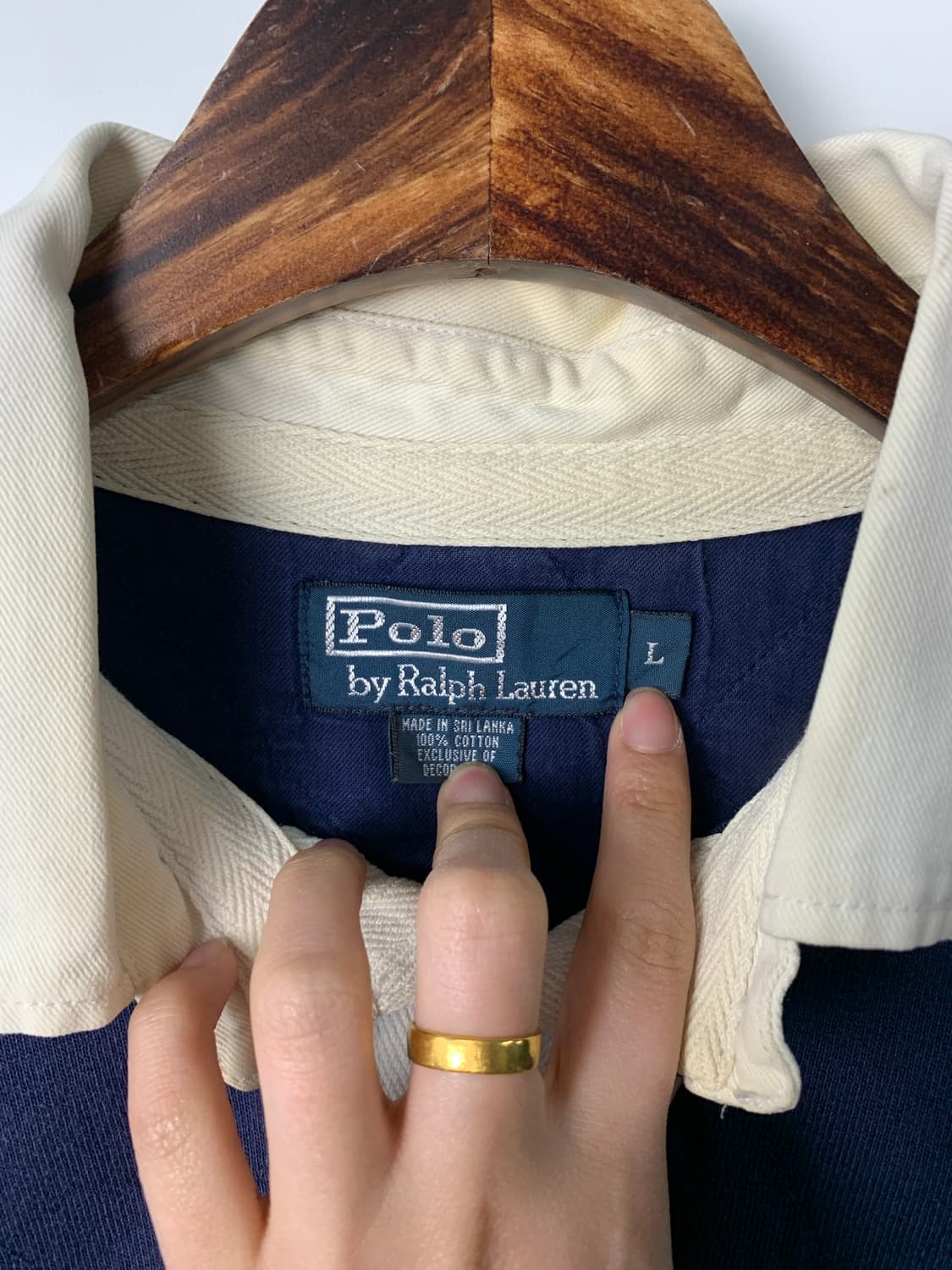 폴로 랄프로렌 빅포니 긴팔 럭비 티셔츠 상품이미지5