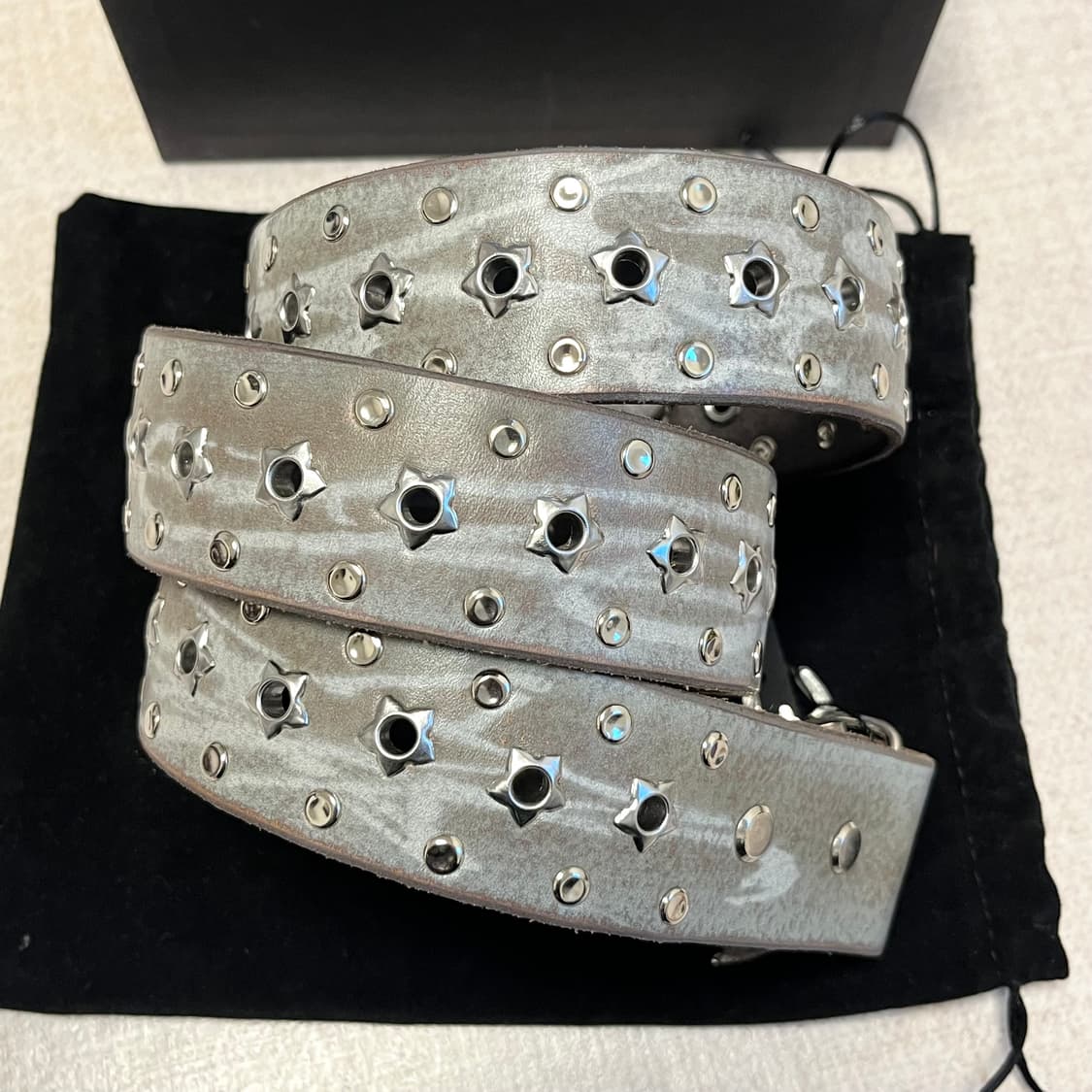 EC Melodi Handmade Leather belt 상품이미지5