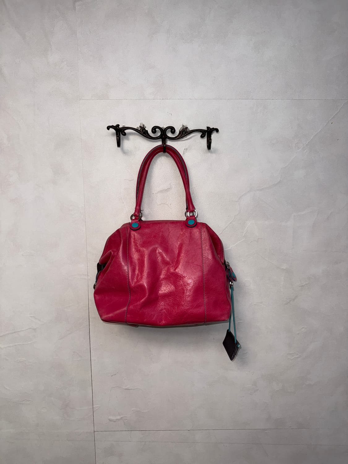 GABS cherry blue button shoulder bag  상품이미지1