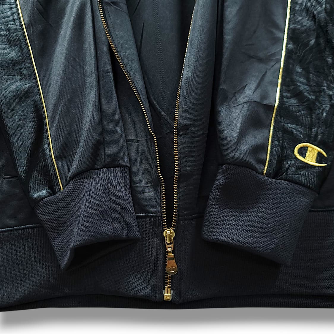 [L] 챔피온 블랙&골드 JPN 후드집업 상품이미지6