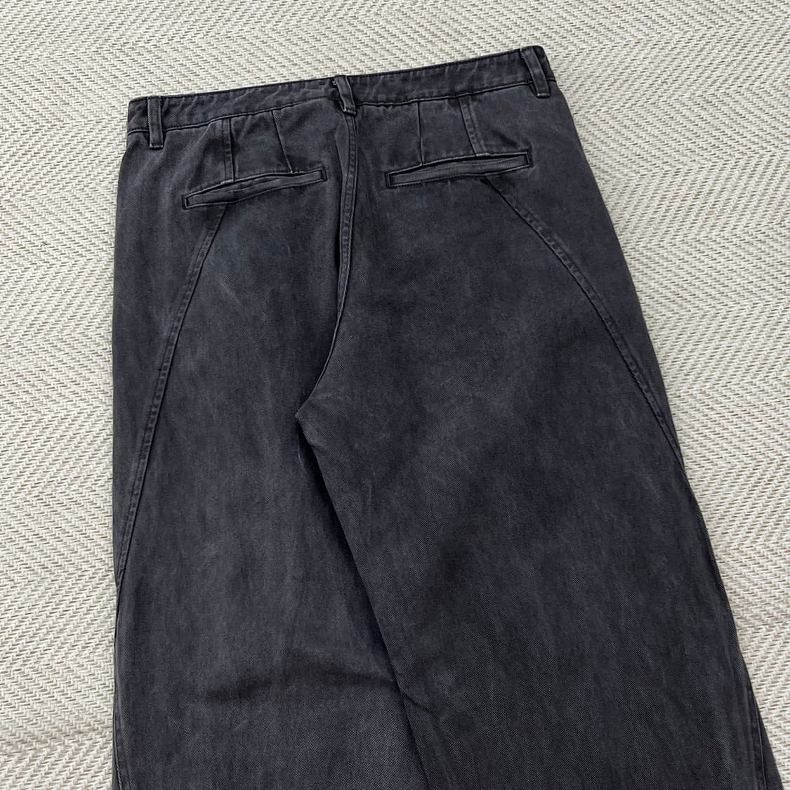 쿠어 벌룬 그레이 데님팬츠 r3043 상품이미지4