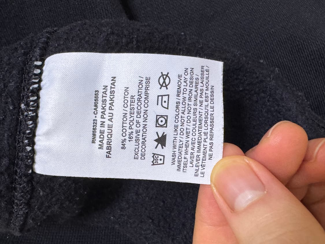 나이키 스투시 NRG 워시드 풀오버 후드 블랙 DN4028-010 XL 상품이미지7