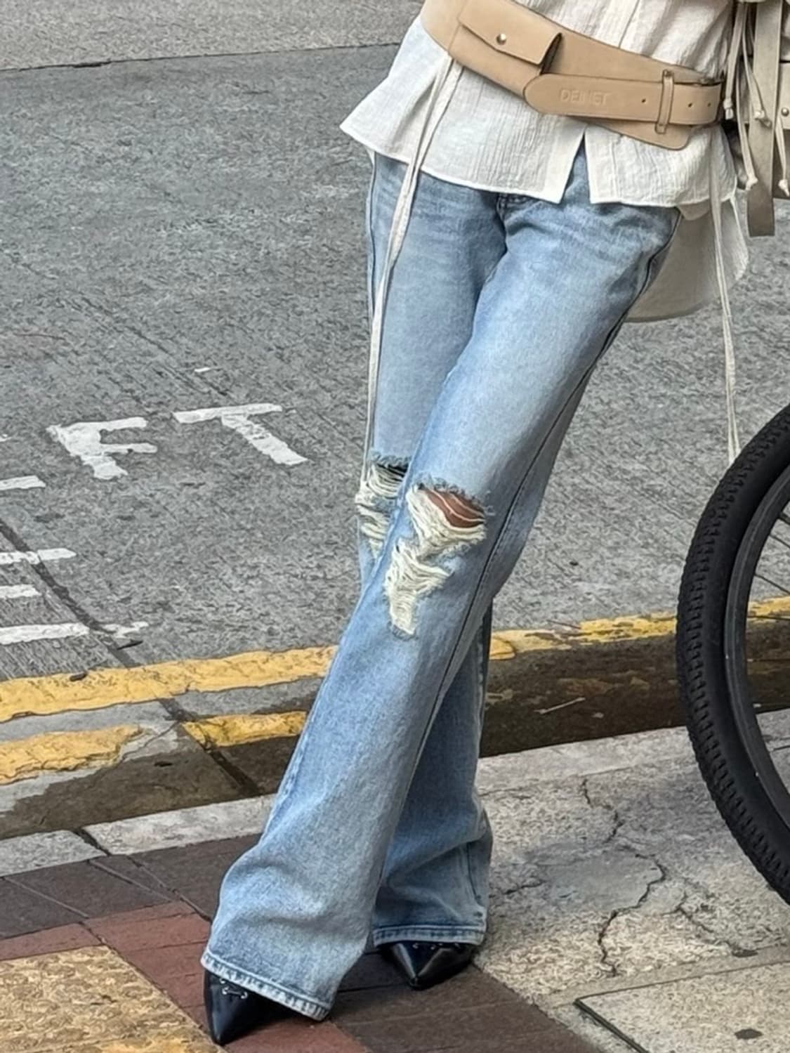 다이닛 부츠컷 데님 팬츠 (S) 상품이미지1