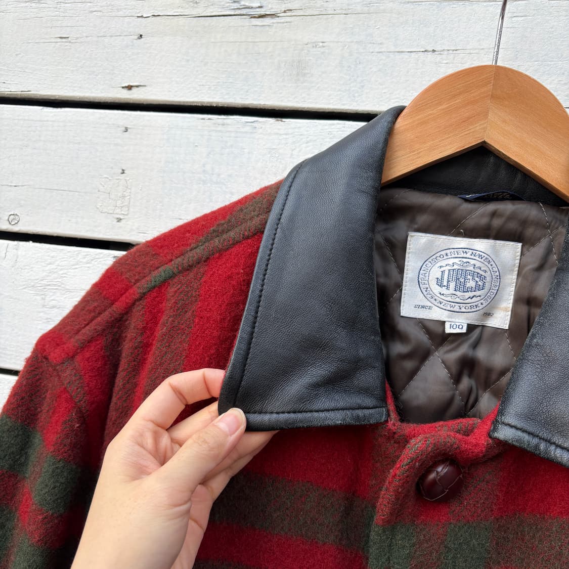 J Press 90s 제이프레스 체크 코트 자켓 상품이미지3