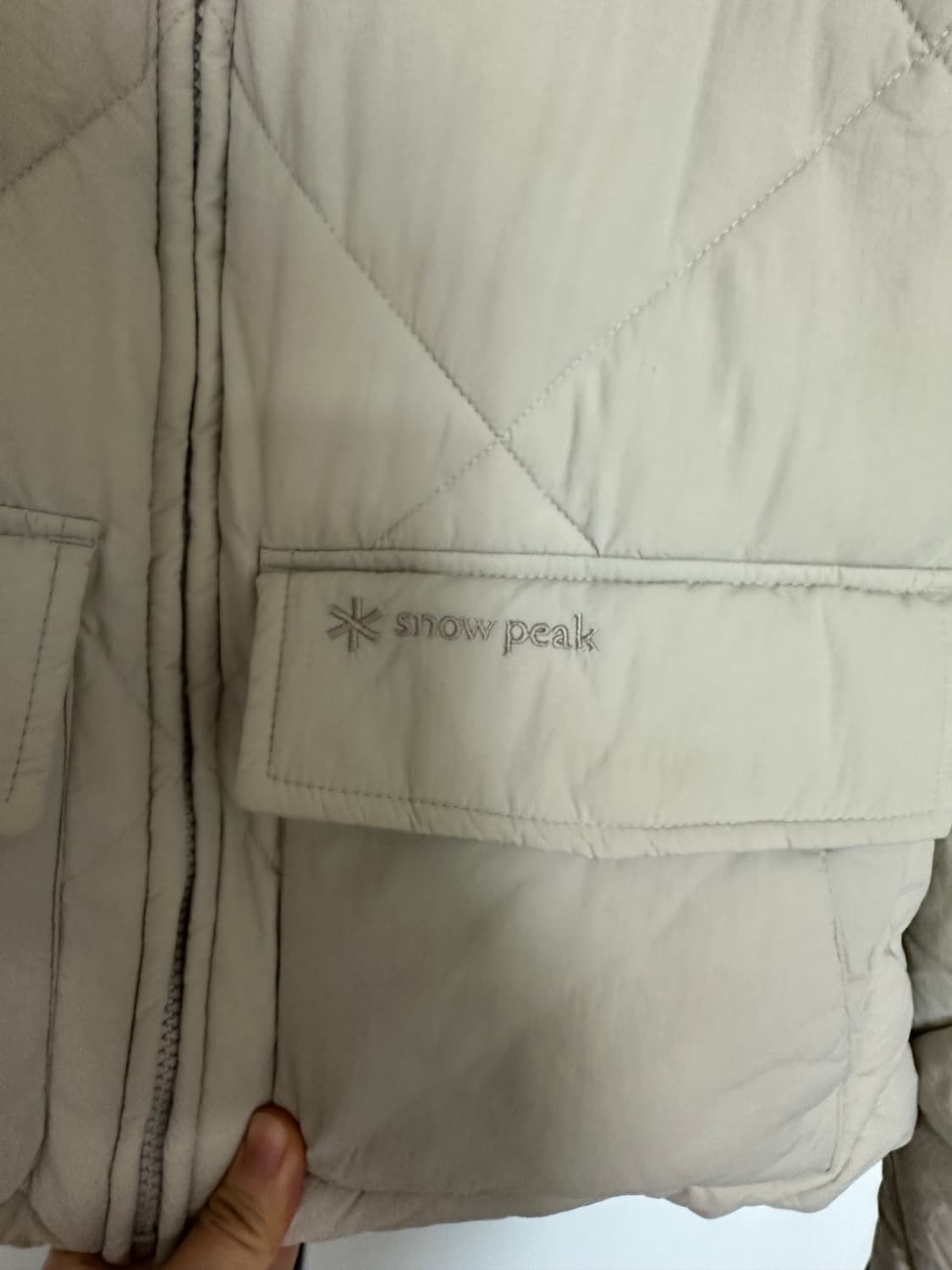 스노우피크   여성  퀼팅  숏패딩 -32사이즈 상품이미지5