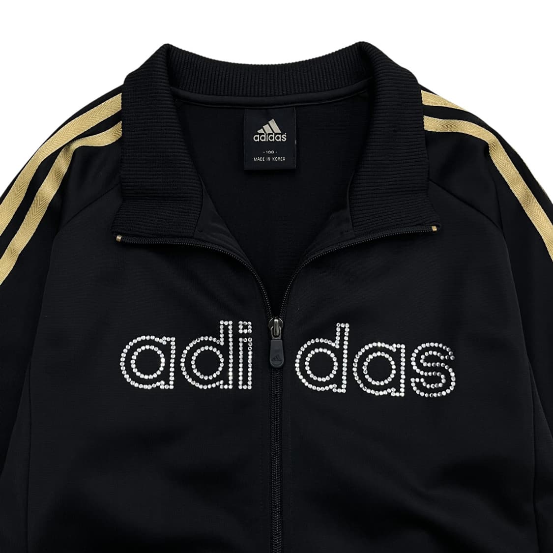 아디다스 큐빅 골드라인 블랙 트랙탑 100 상품이미지5