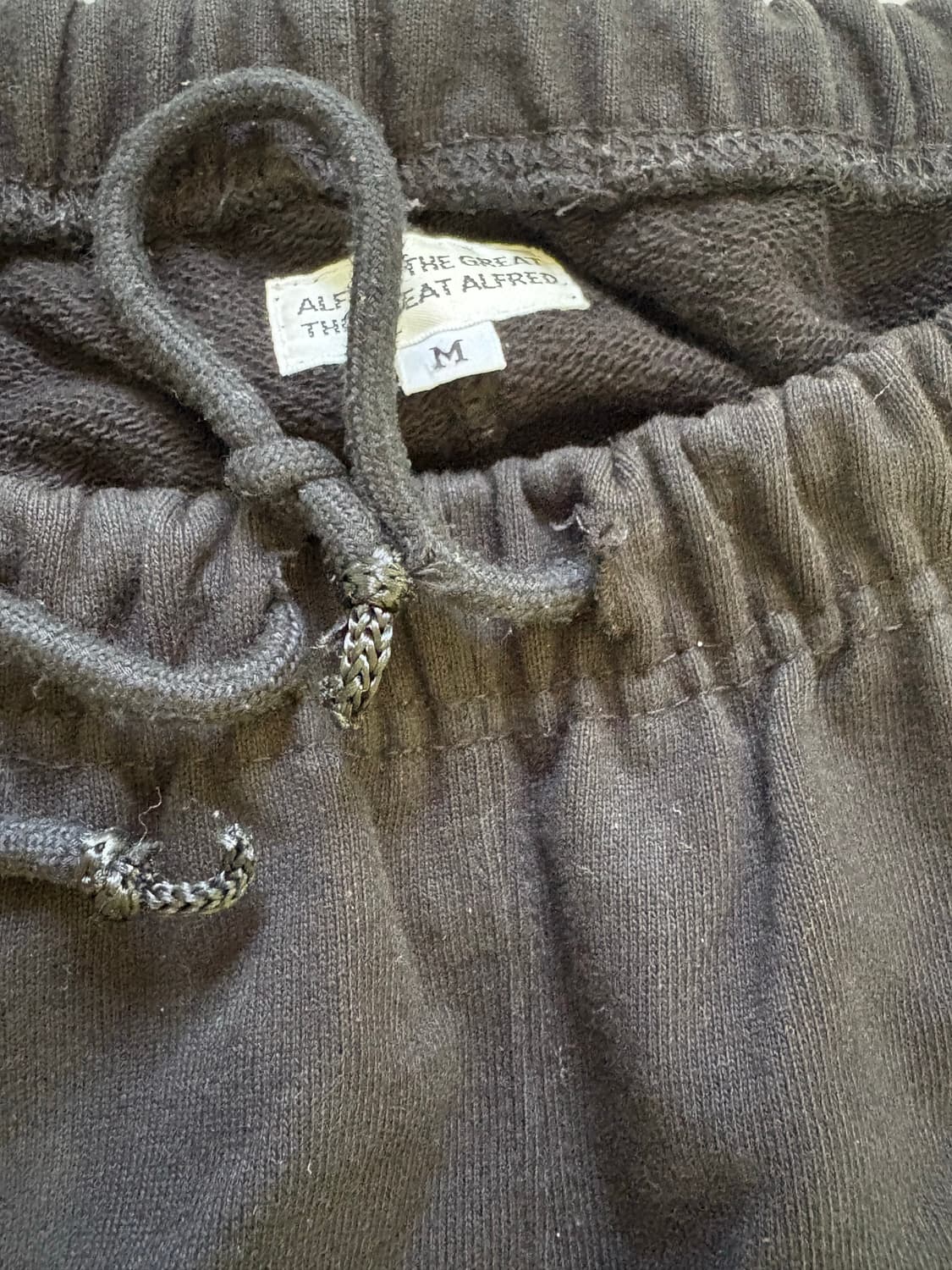 헤리티지플로스 알프레드 OG 스웨트 팬츠 블랙 M 상품이미지4