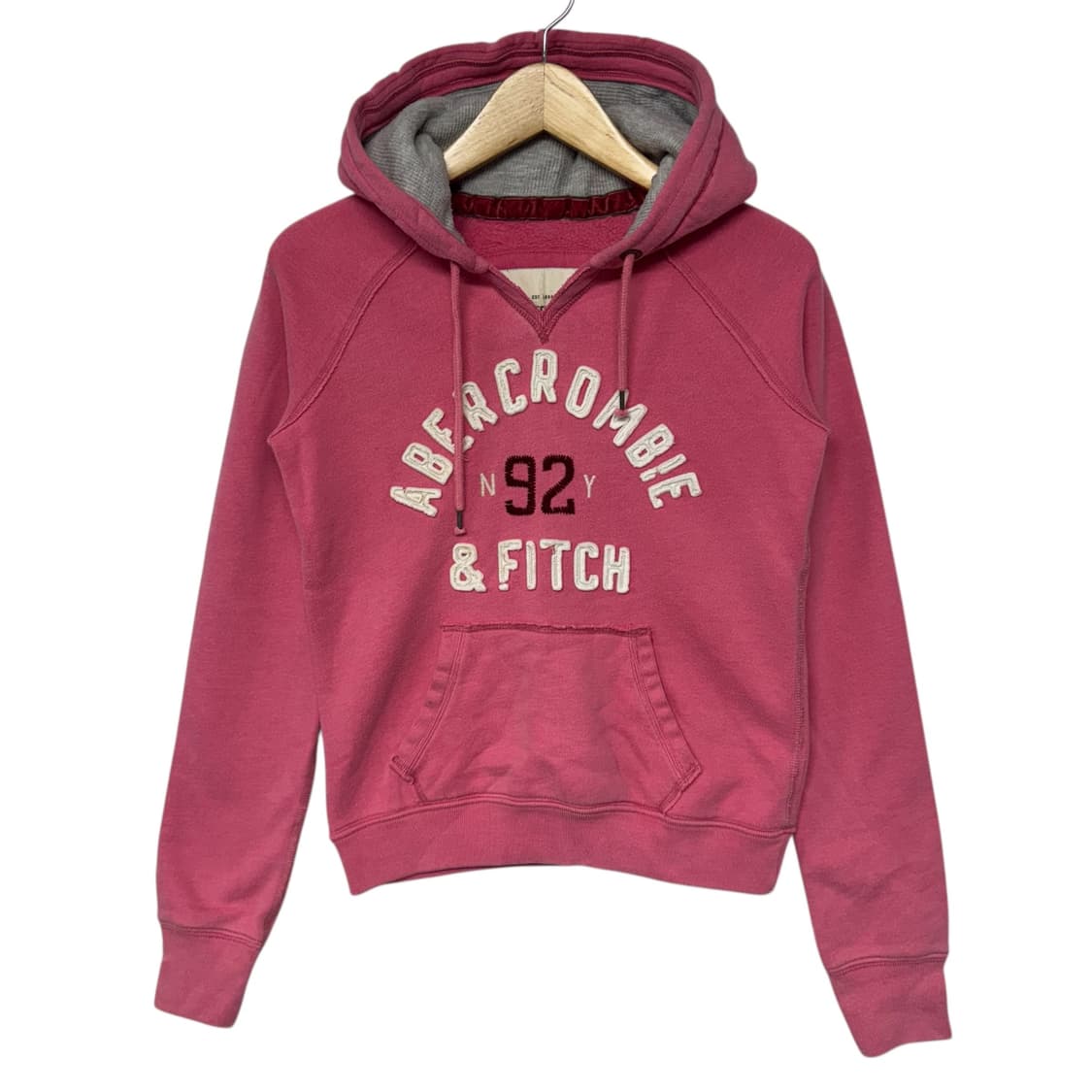 아베크롬비 아치로고 딱붙핏 후드 상품이미지1