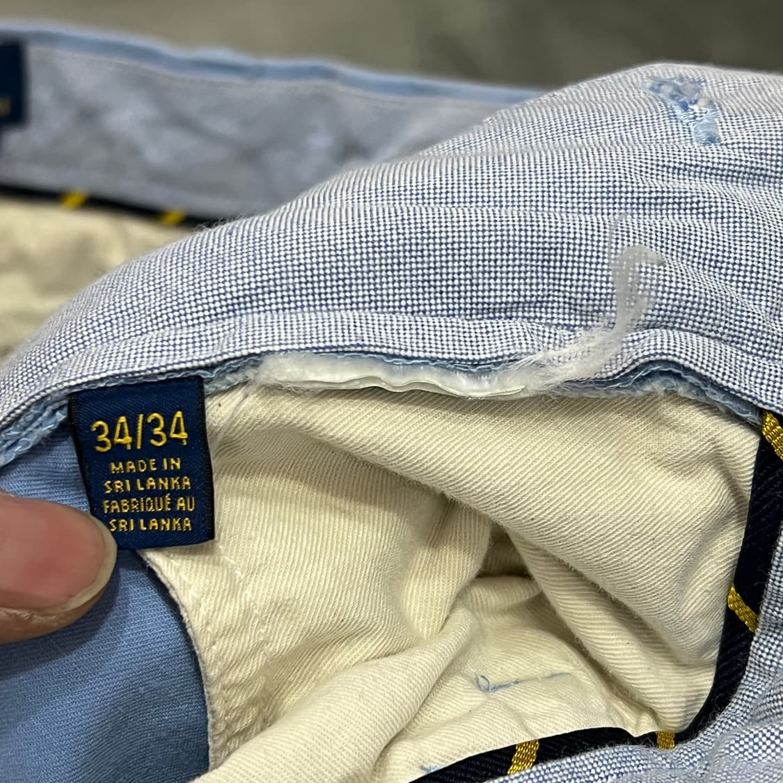  폴로랄프로렌 블루 치노팬츠 y15461 상품이미지7