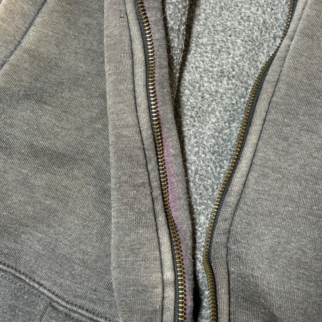 VTG Carhartt 페이디드 집업 스웻 상품이미지10