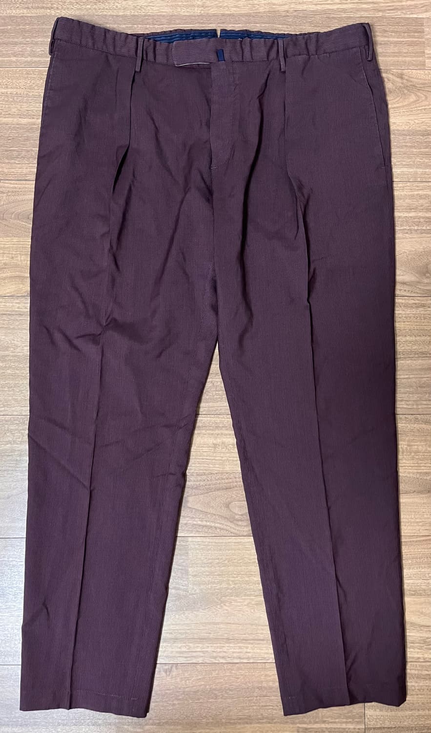 인코텍스 남성 버건디 테이퍼드핏 바지 56 상품이미지1