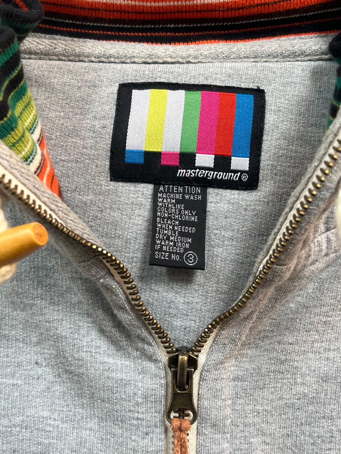 Masterground 그레이 후드 집업 3 상품이미지2