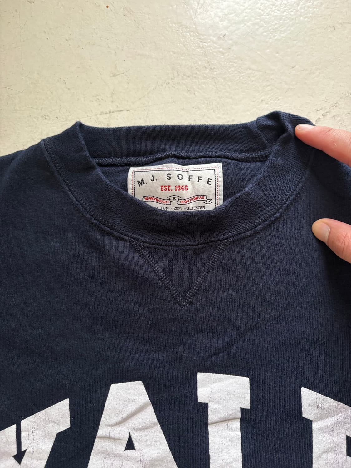 90's M.J Soffe USA Sweatshirt.  상품이미지5