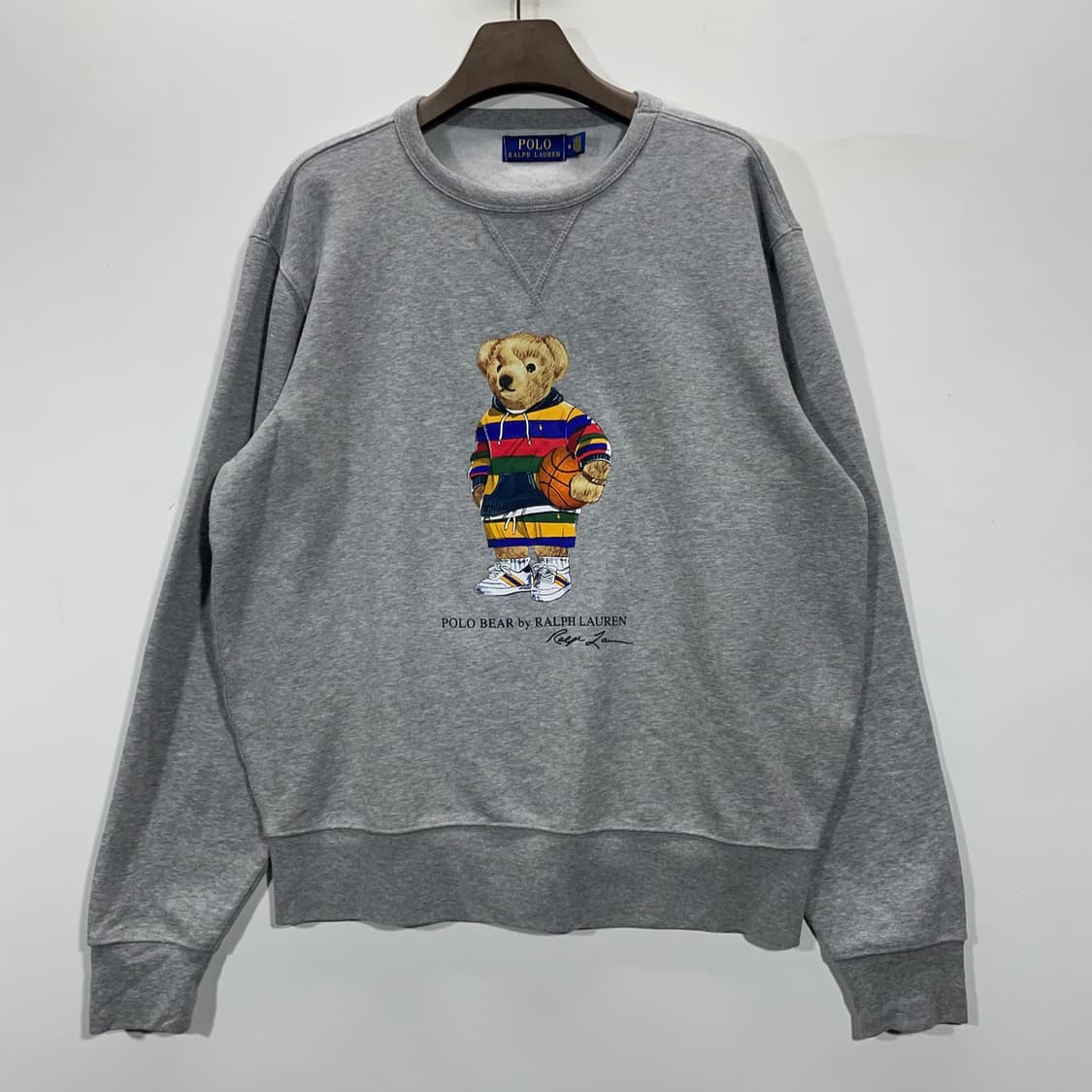 폴로 랄프로렌 폴로베어 기모 맨투맨 상품이미지1