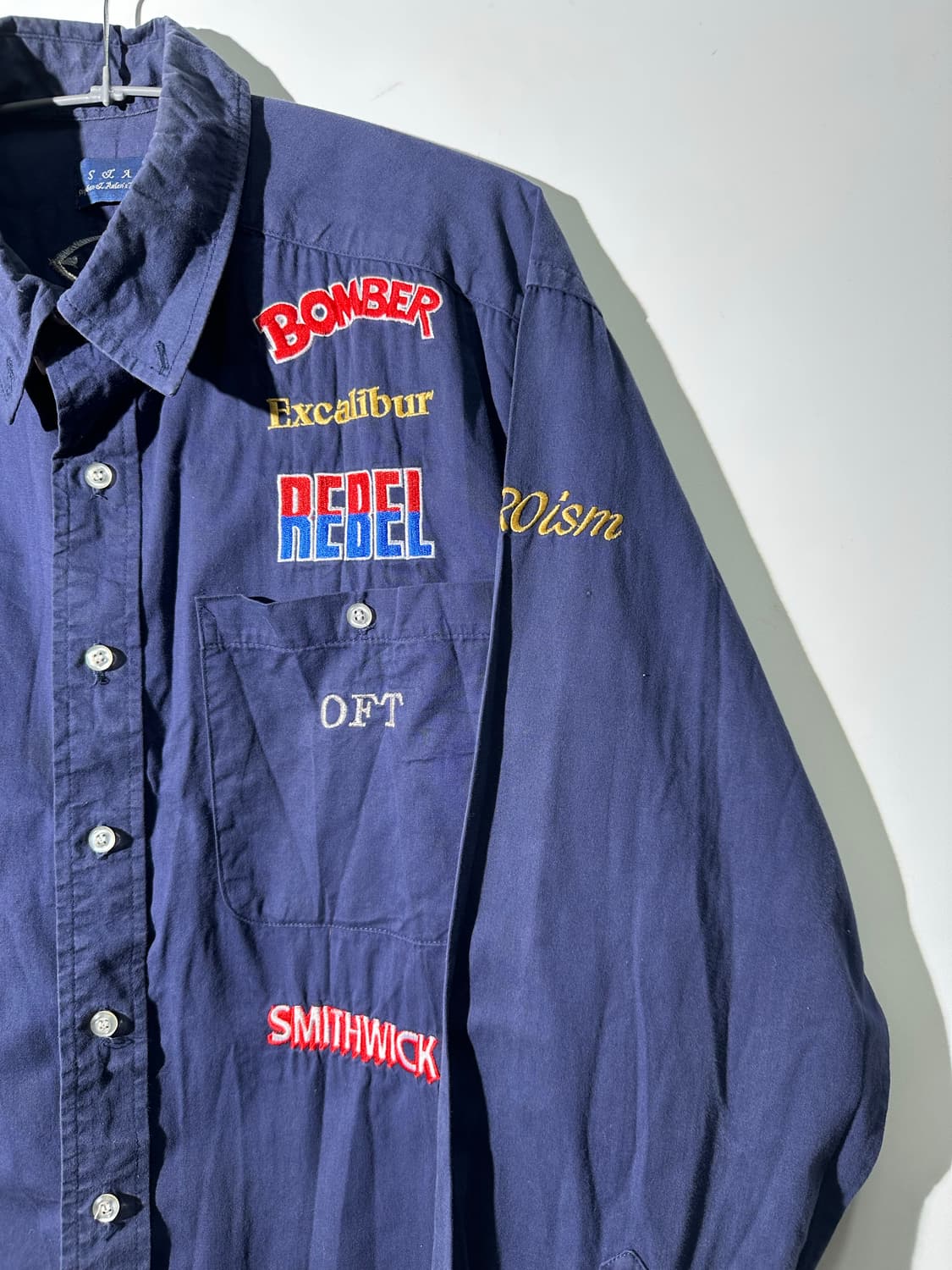 sla 패치워크 자수 셔츠 상품이미지2