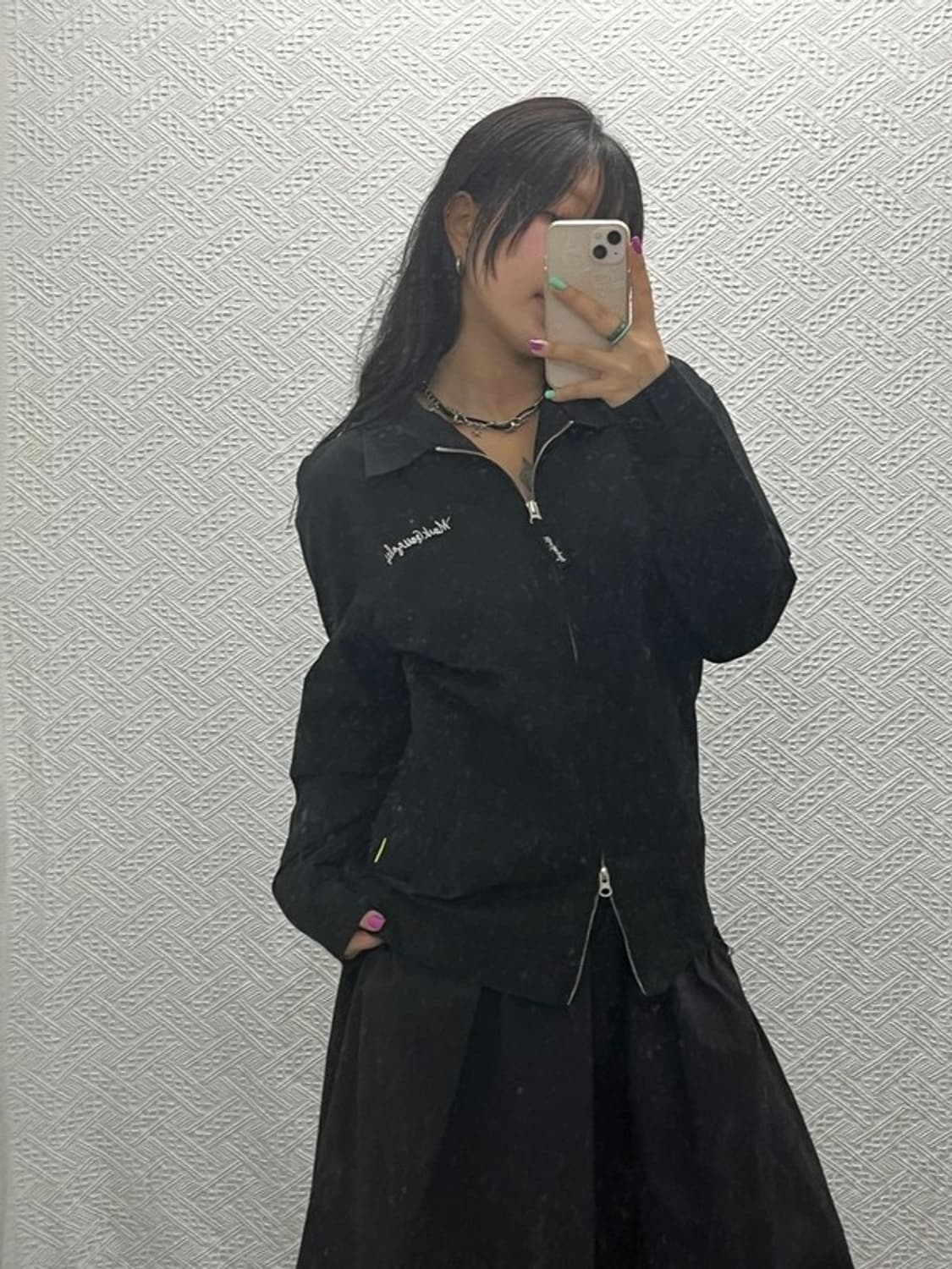 마크곤잘레스 빈티지 서브컬처 프린팅 스윙톱 자켓 M C06706 상품이미지2