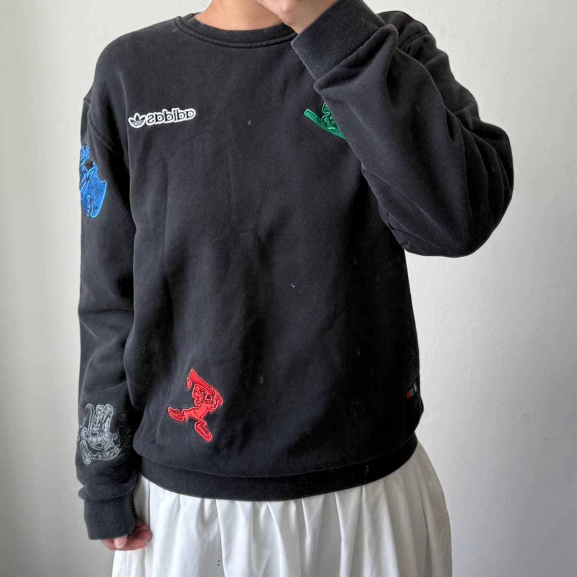 [L] 아디다스 디즈니 맨투맨 상품이미지1