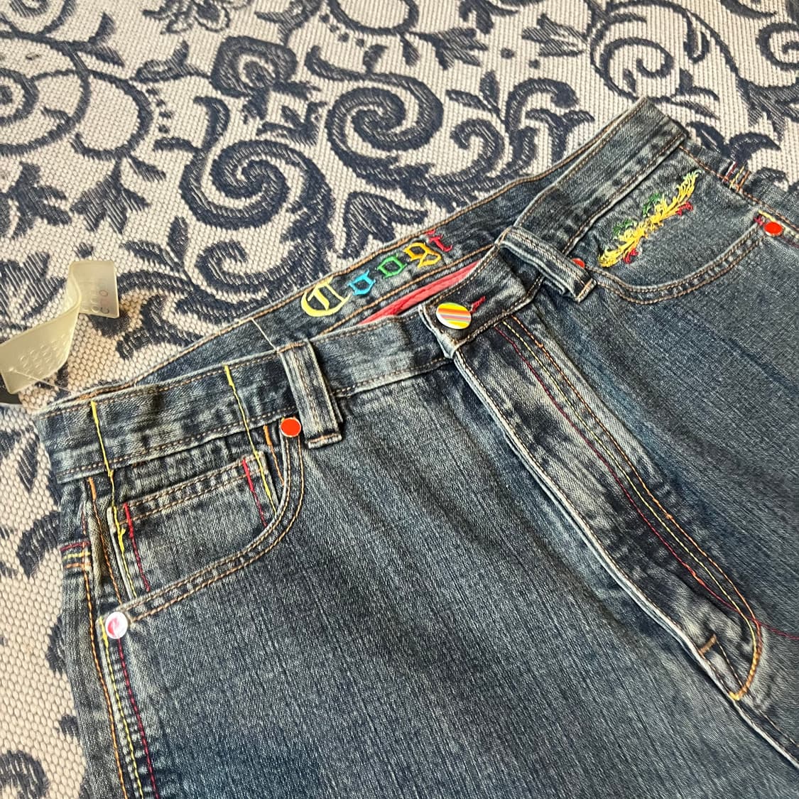 36 COOGI 데님 하프 팬츠/W2377 상품이미지4