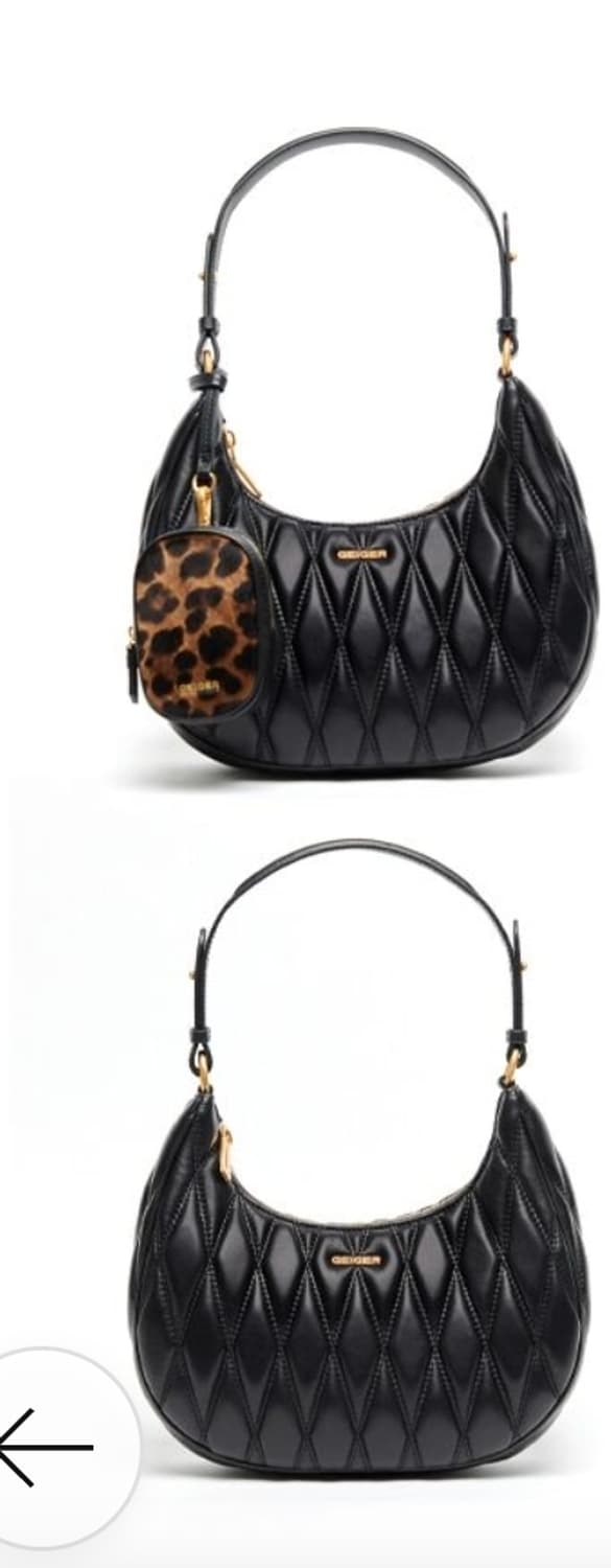 가이거 램펠(lammfell) 퀼티드 호보 + 이태리 모피 미니백 상품이미지2