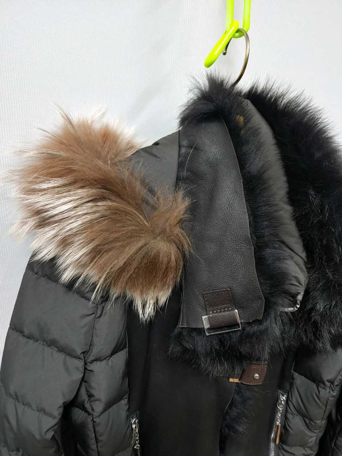 AFG 1972 이태리 양가죽 패딩 자켓 여성 85 상품이미지5