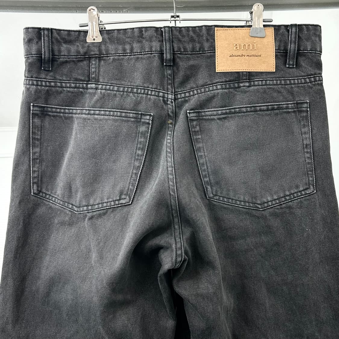Ami 아미 24FW 흑청 데님 팬츠 상품이미지6