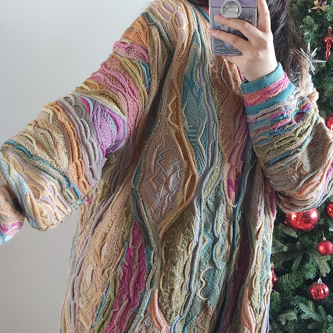 Limnos 림노스 케이블 가디건 울 니트 여자 빈티지  상품이미지10