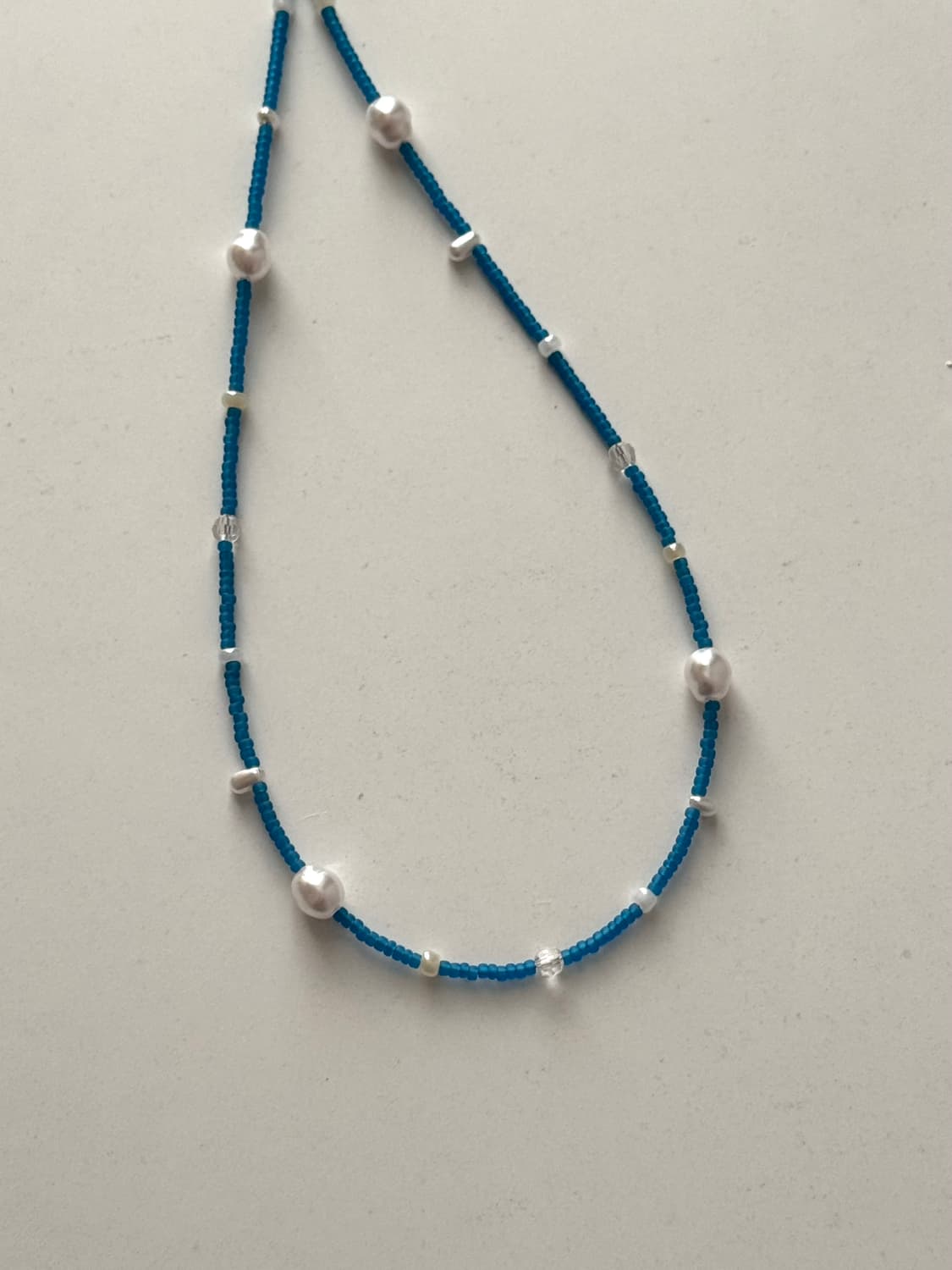 핸드메이드 비즈목걸이 상품이미지1