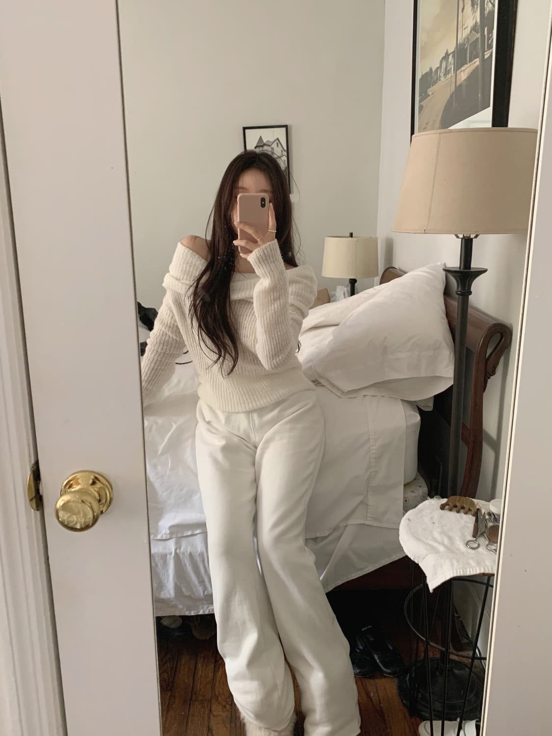 Leeds 리즈 윈터 부츠컷 밴딩 팬츠 상품이미지1