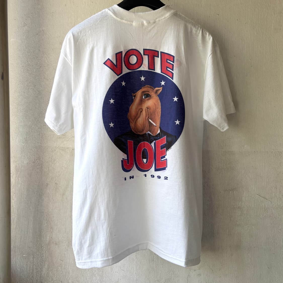 90s 빈티지 카멜 joe vote 프로모 티셔츠 상품이미지3