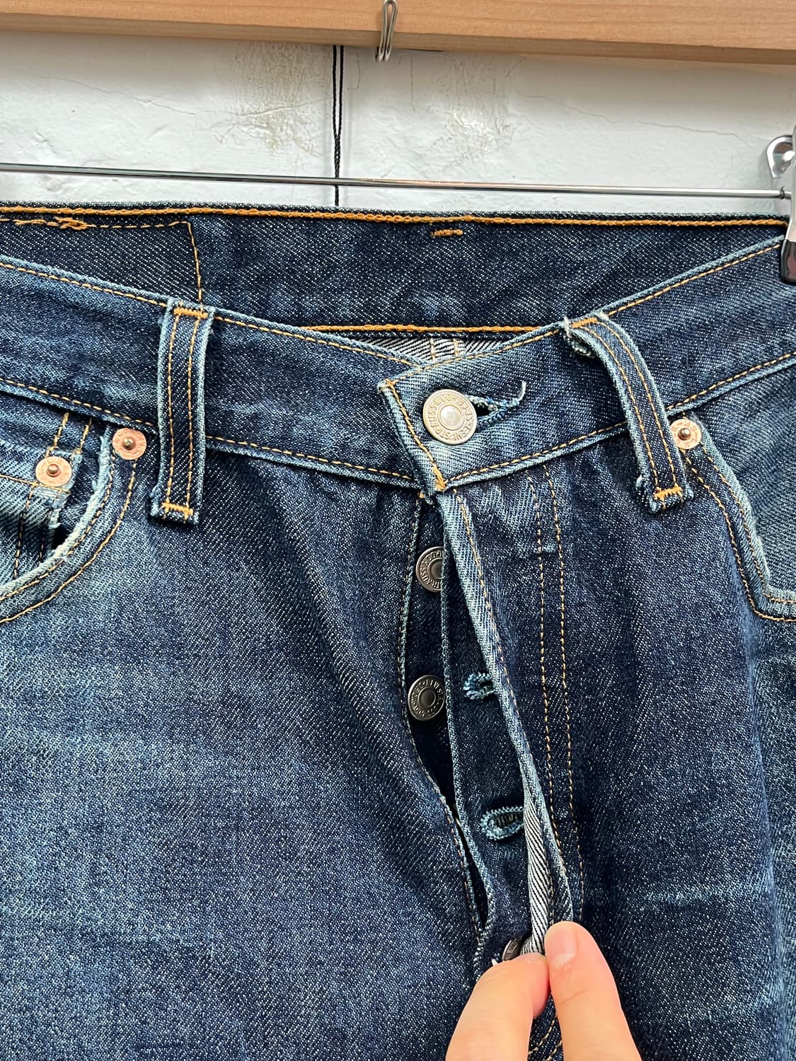Levis 501XX MADE IN USA 데님 팬츠 W31/L36 상품이미지4