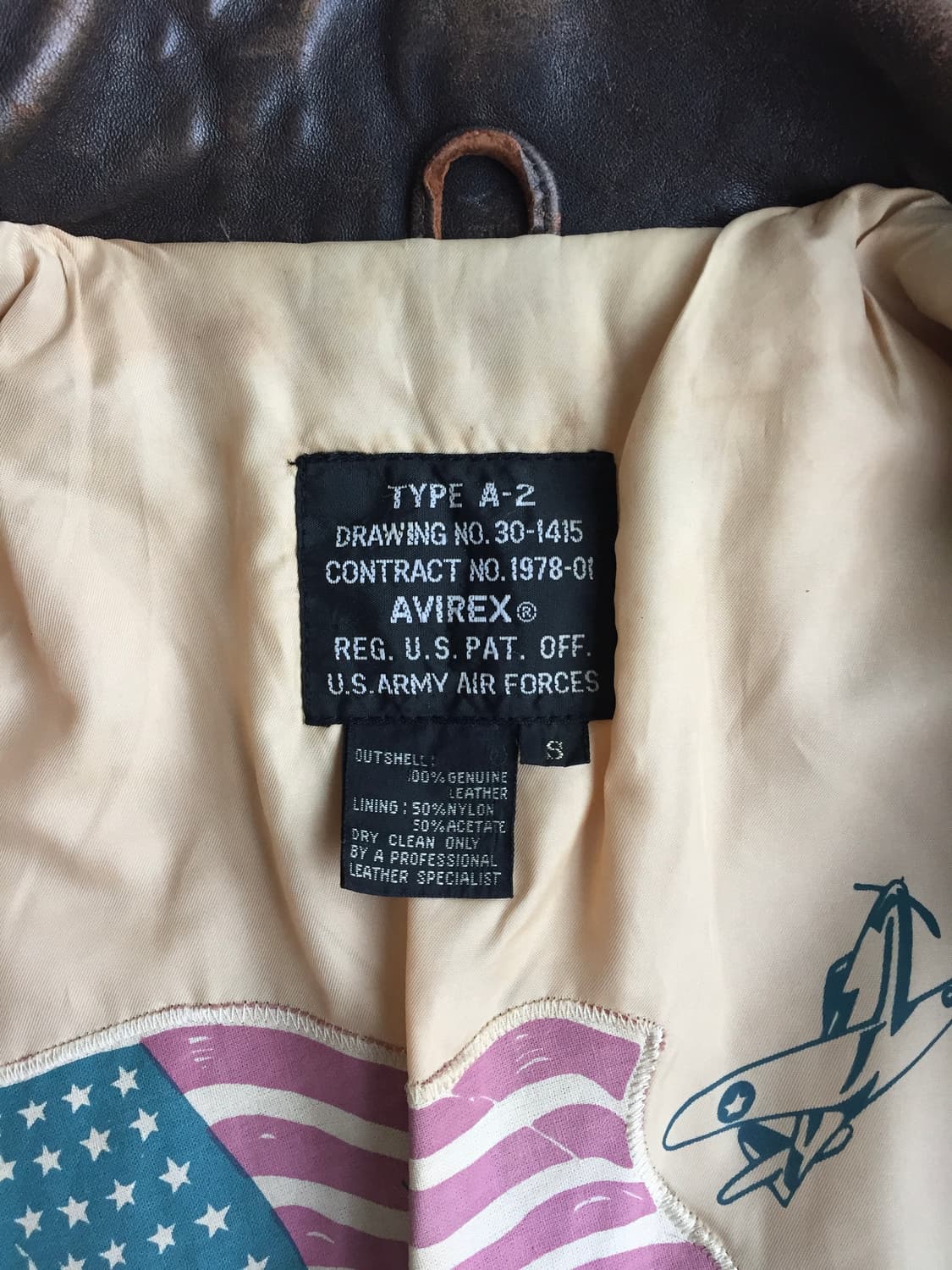 90’s avirex a2 굿에이징 상품이미지10
