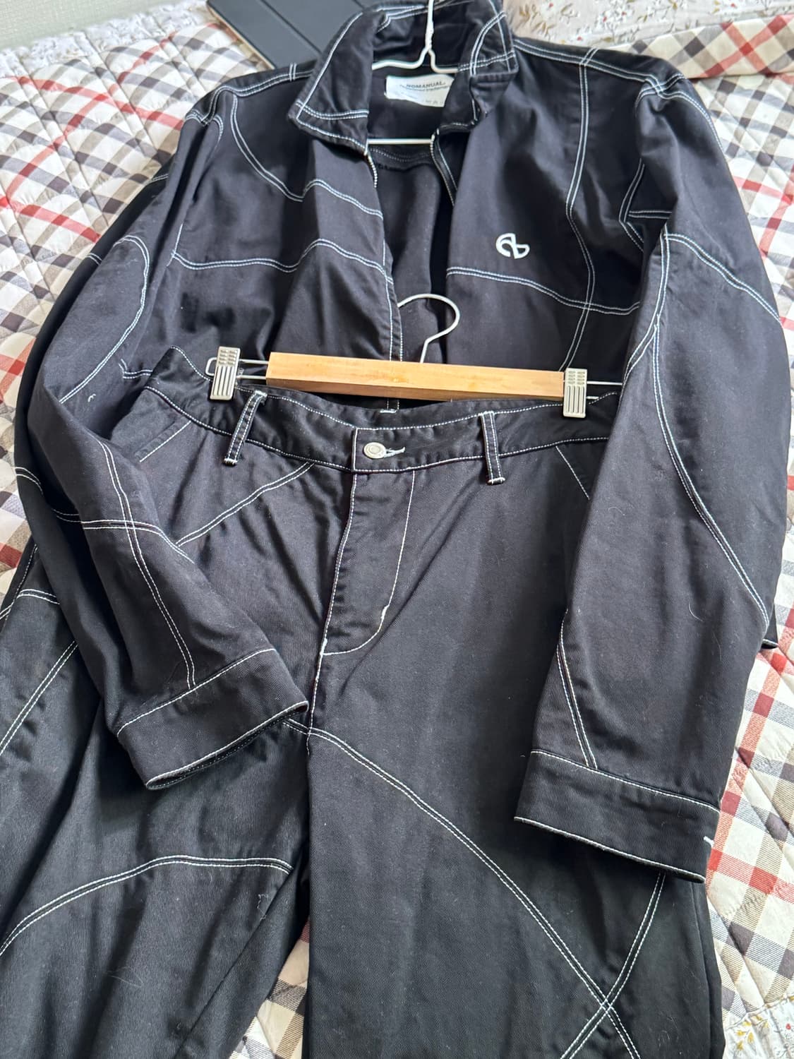 노매뉴얼 스티치 셋업 팝니다 상품이미지4