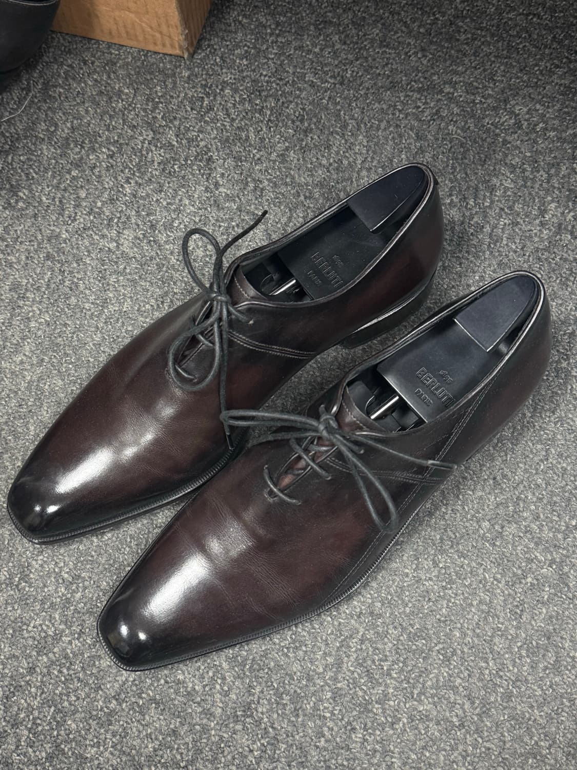 [8.5] 벨루티 디메져 네오 스크리토 옥스포드 더비슈즈 상품이미지3