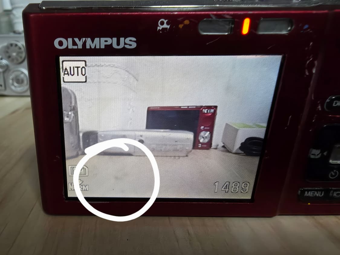 올림푸스 FE-360 빈티지 디지털카메라(하자) 상품이미지7