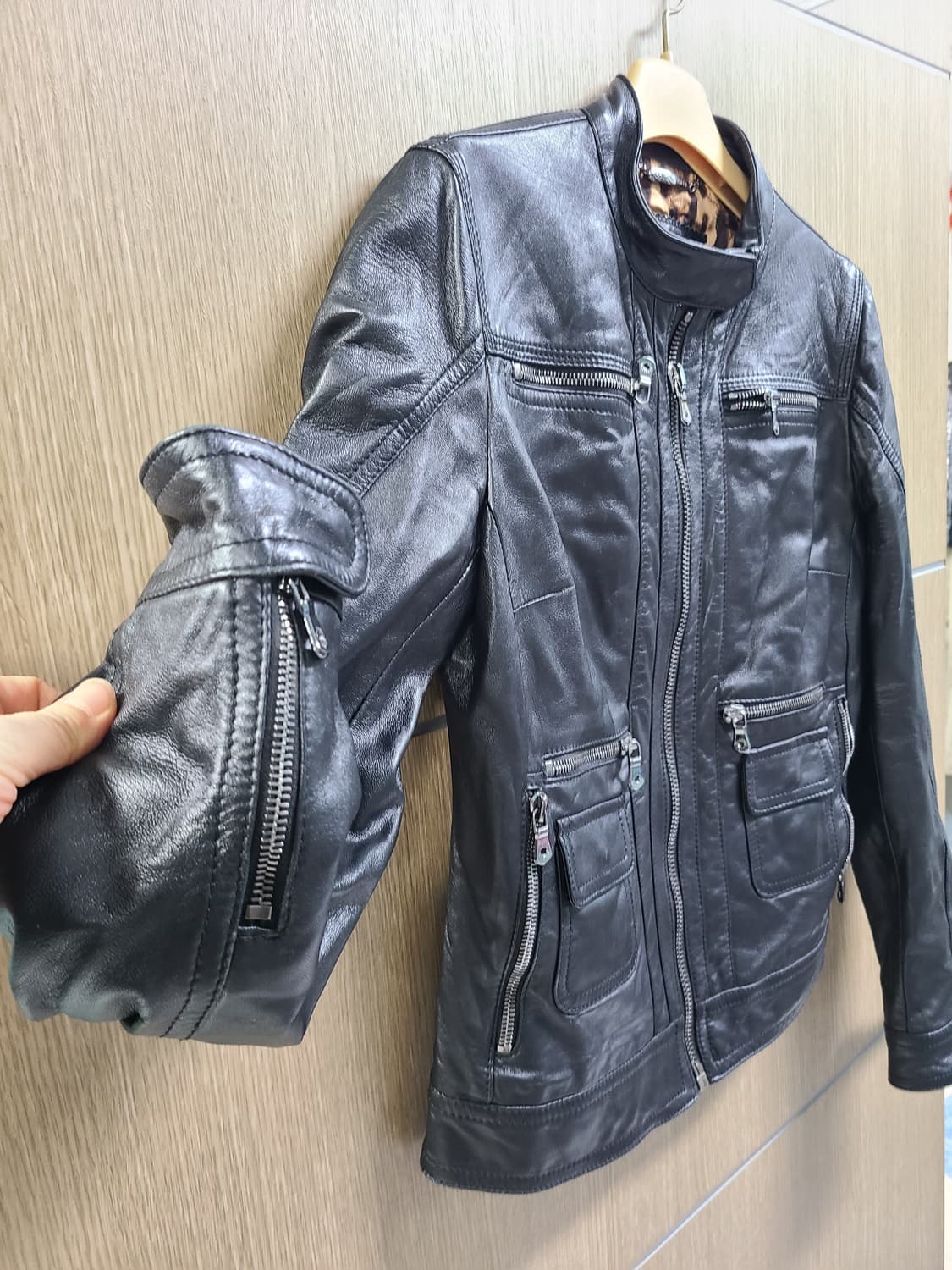 돌체앤가바나 양가죽 자켓 S사이즈 상품이미지3