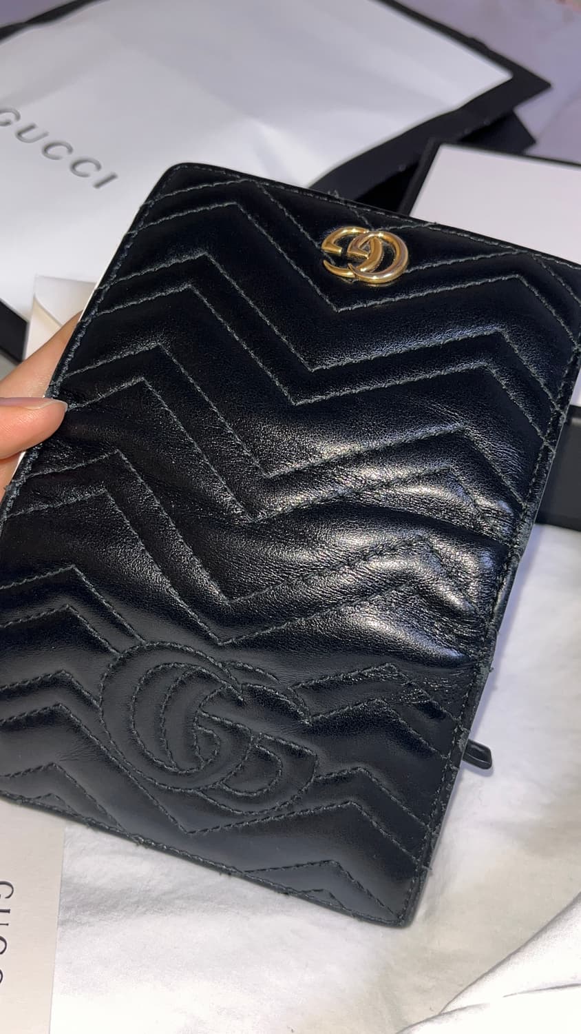 [정품] 구찌 마몽 마틀라세 카드지갑 상품이미지6