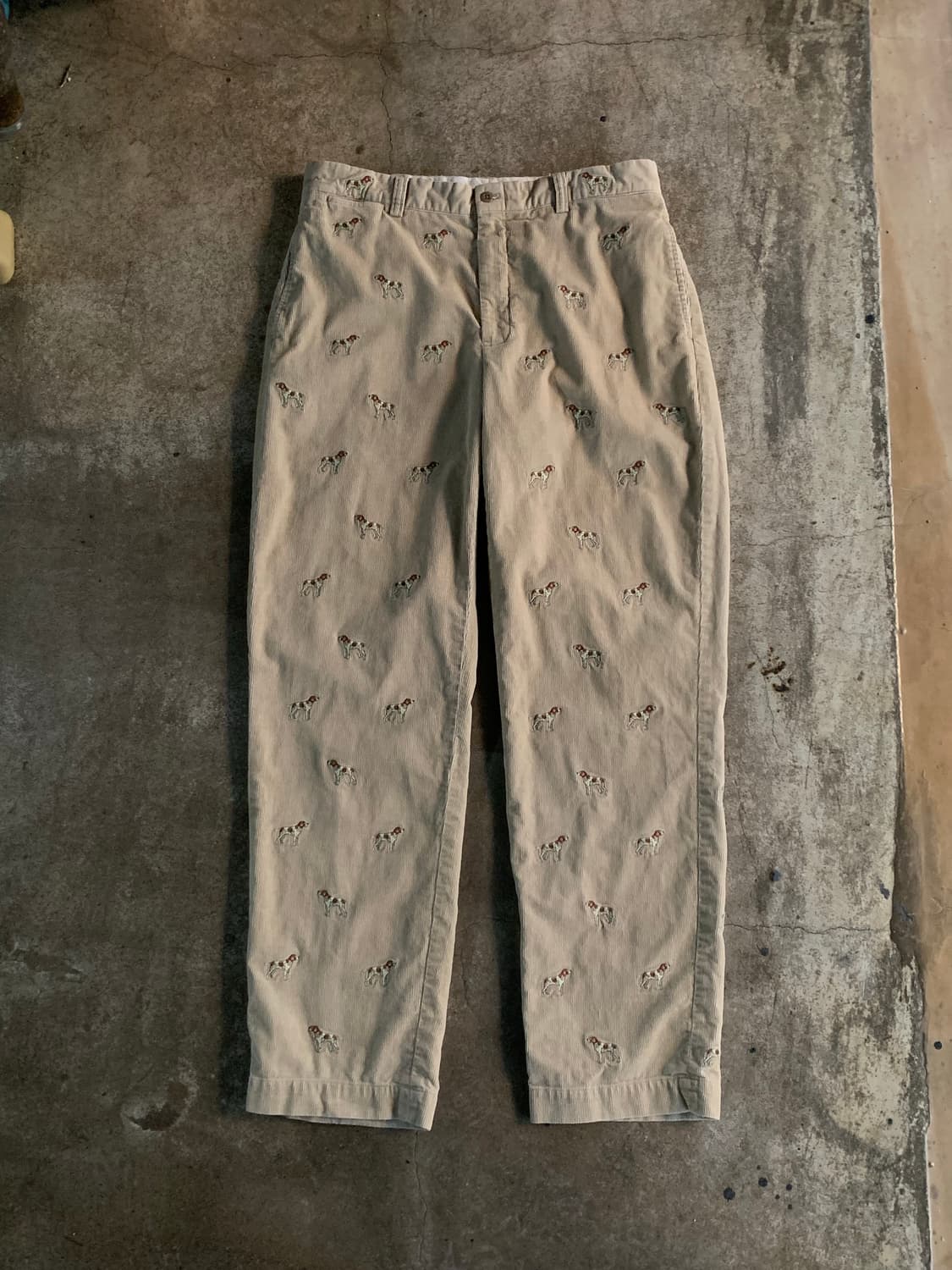 폴로 랄프로렌 자수 코듀로이 팬츠 상품이미지1