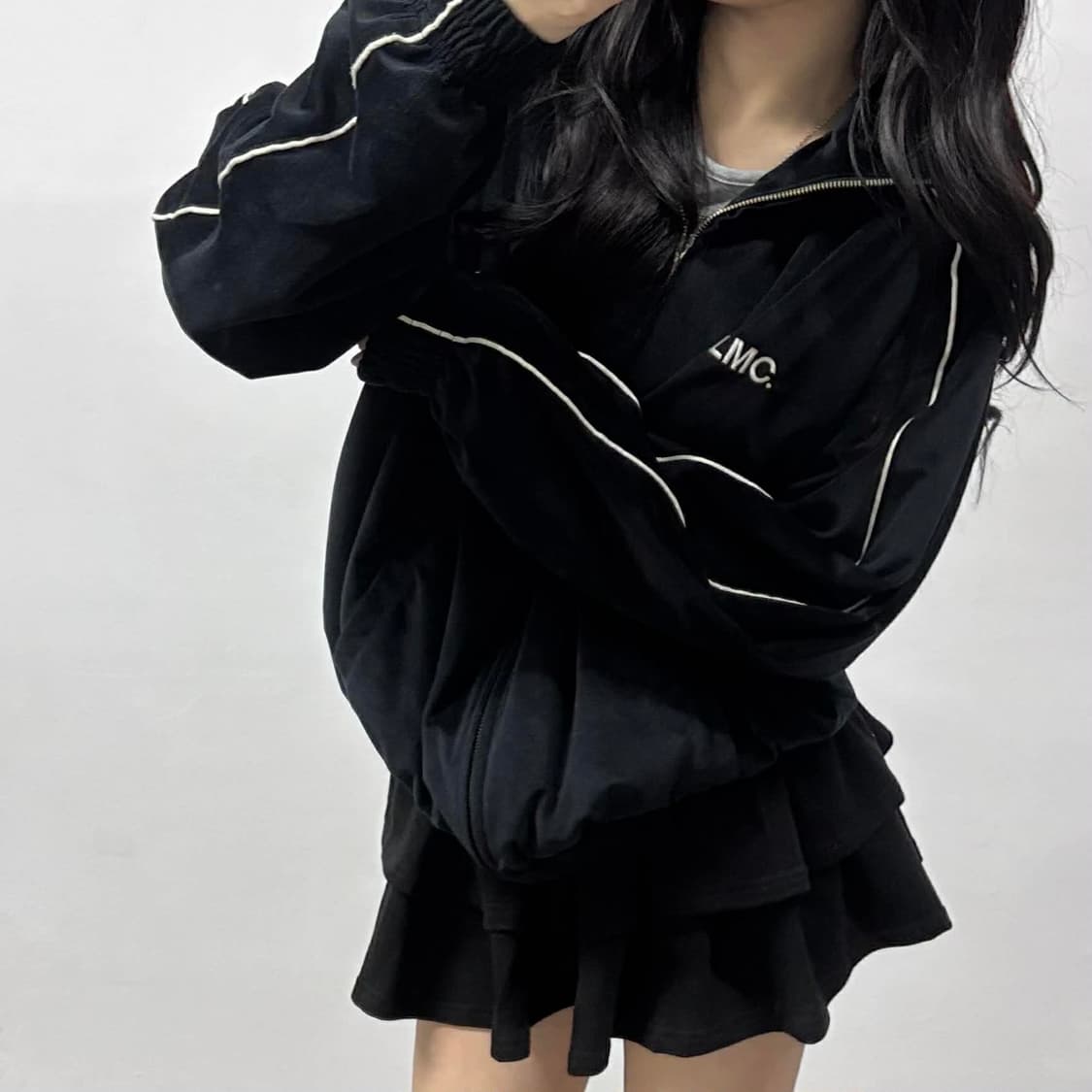 엘엠씨 벨루어 벨벳 폴리쉘 트랙탑 희귀져지(S) 상품이미지1