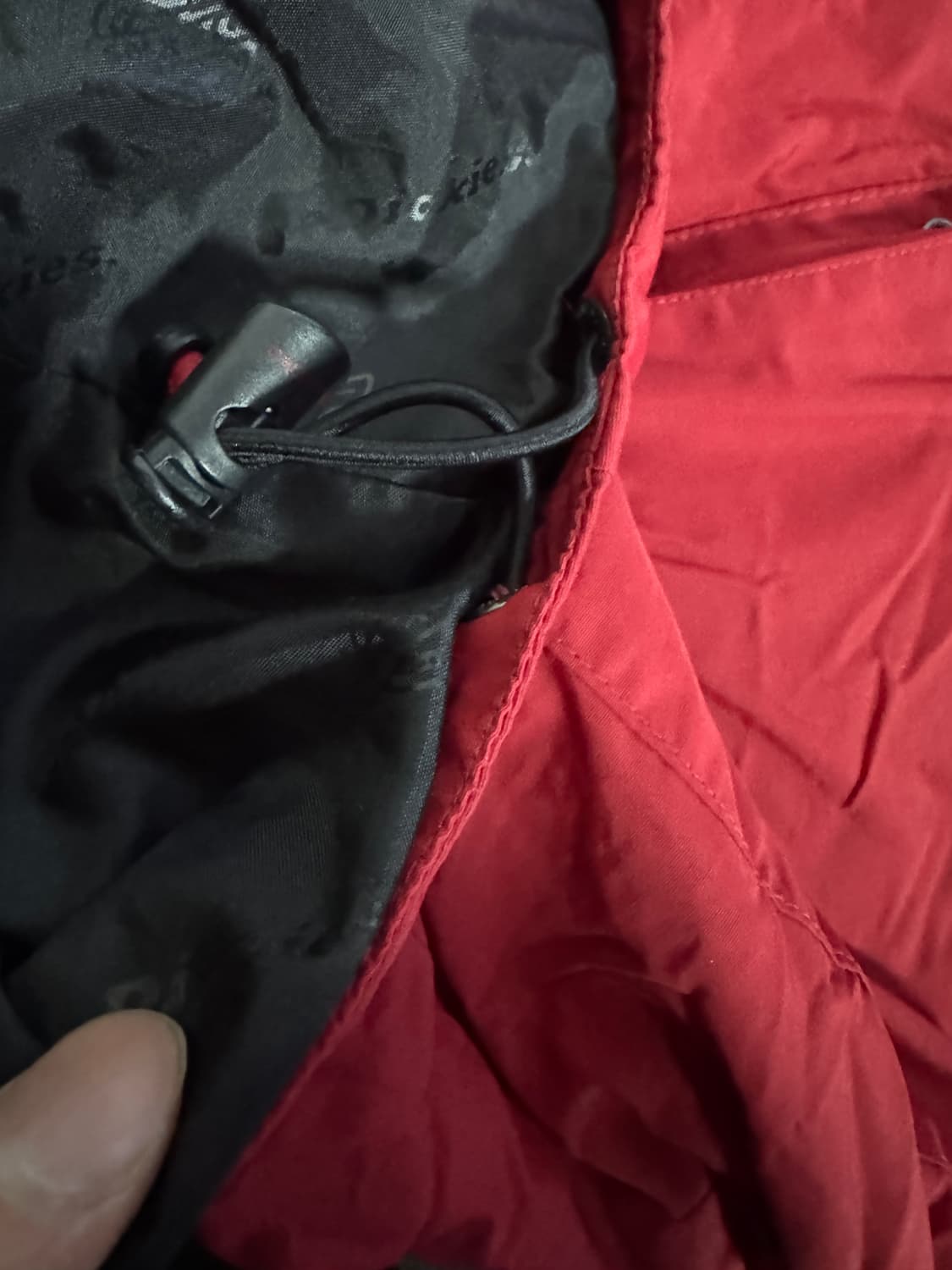 디키즈 Dickies 올드스쿨 오리지널 레드 바람막이 자켓 상품이미지5