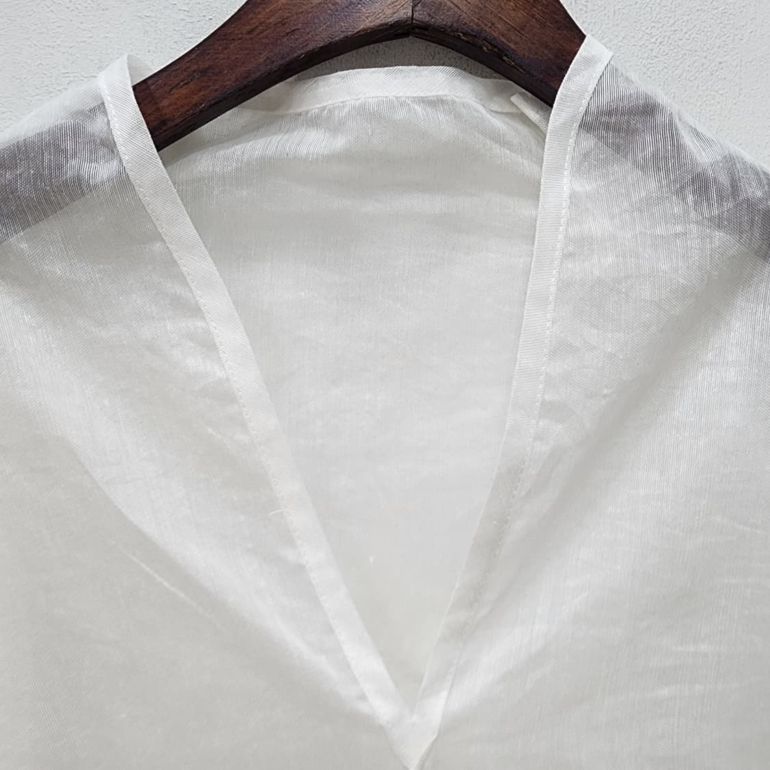 이세이미야케 Fete 블라우스+오버핏롱셔츠 2사이즈 2벌일괄 상품이미지8