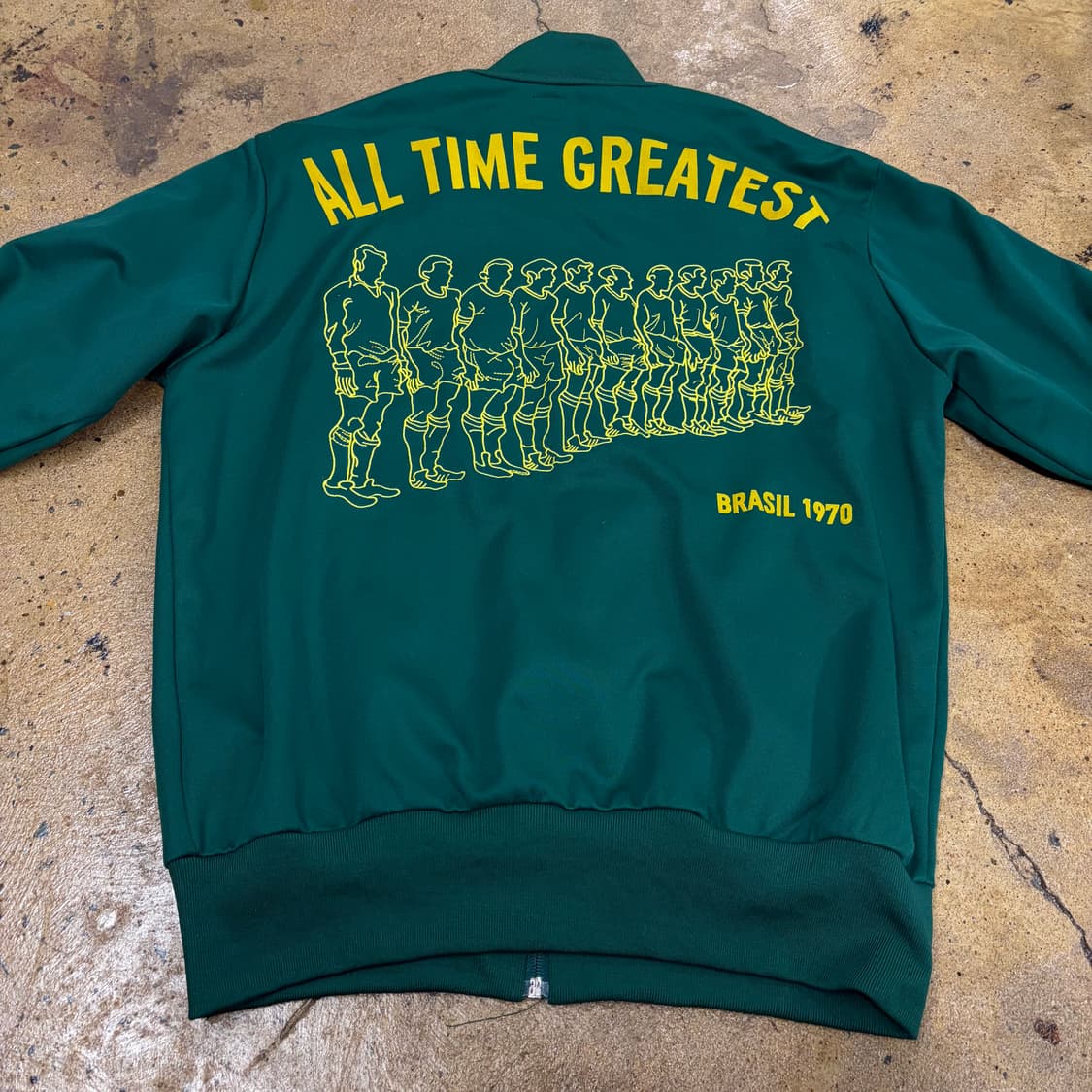 아디다스 그린 초노 브라질 져지 트랙탑 상품이미지4