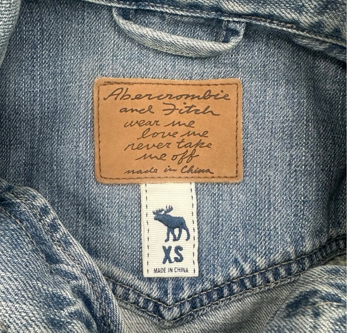Abercrombie 데님자켓 xs 상품이미지3