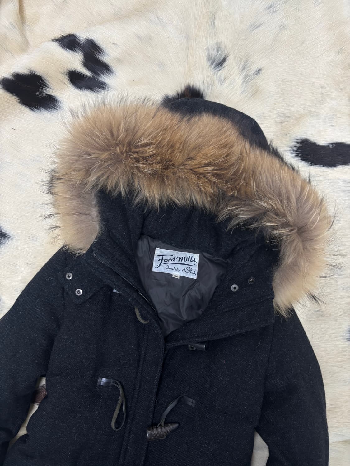 Raccoon Fur Minimal Mood Jacket 상품이미지3