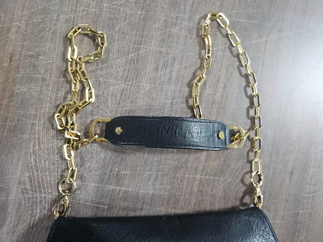 토리버치 블랙 레더 크로스백 상품이미지8