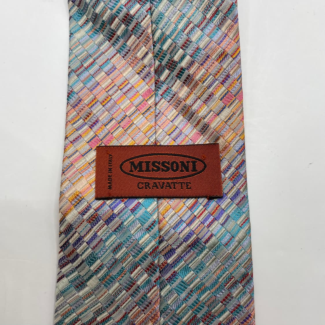 522) (MISSONI) 미쏘니 패턴 넥타이 상품이미지5