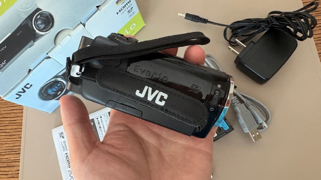 JVC 신품급 카리나 빈티지 캠코더 (GZ-E77) 상품이미지3