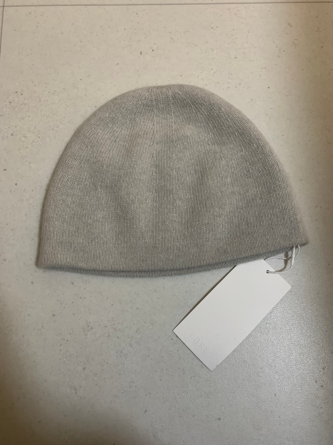 에레 ehre 캐시미어 비니 - light grey 상품이미지5