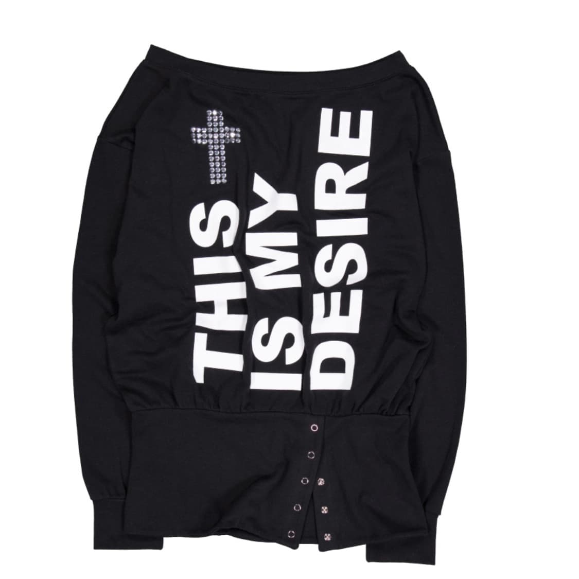 셋업이엑스이 원숄더 맨투맨 상품이미지3